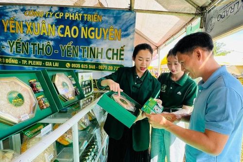 Các sản phẩm đặc trưng địa phương hút khách tại Tuần lễ Hoa Dã Quỳ-Núi lửa Chư Đang Ya