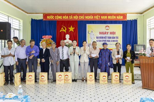 Xã Ninh Đông, thị xã Ninh Hòa: Ngày hội Đại đoàn kết toàn dân tộc tại Khu dân cư Phước Thuận