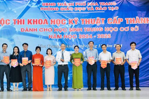 Cuộc thi Khoa học kỹ thuật dành cho học sinh THCS TP. Nha Trang: Có 33 dự án tham gia