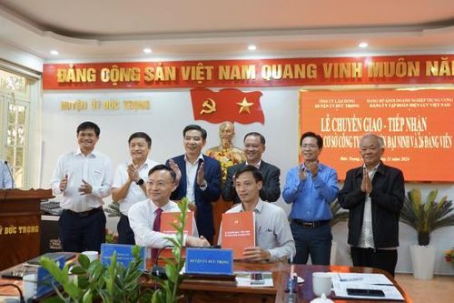Chuyển giao Chi bộ cơ sở Công ty Thủy điện Đại Ninh về trực thuộc Đảng ủy Tổng Công ty Phát điện 1, thuộc Đảng bộ Tập đoàn Điện lực Việt Nam