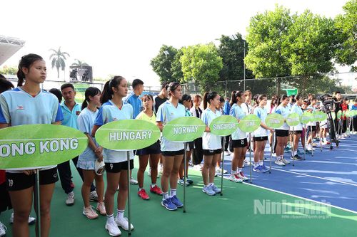 Khai mạc Giải Quần vợt quốc tế ITF U18 - J30 năm 2024
