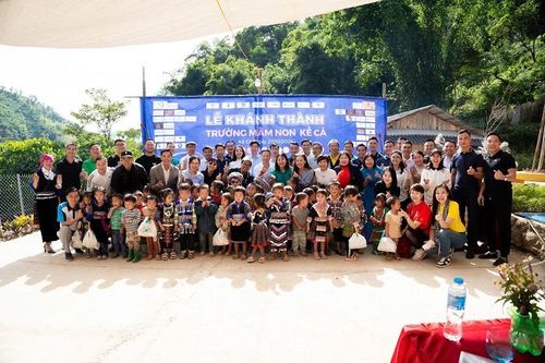 Khánh thành Trường Mầm non Kể Cả - Mang niềm vui mới cho các em nhỏ