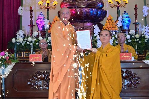 Hải Phòng: Trao quyết định bổ nhiệm trụ trì chùa Phương Khánh đến Đại đức Thích Từ Trí