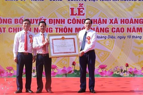 Chương Mỹ (Hà Nội): Xã Hoàng Diệu đạt chuẩn nông thôn mới nâng cao, người dân hân hoan đón cuộc sống mới
