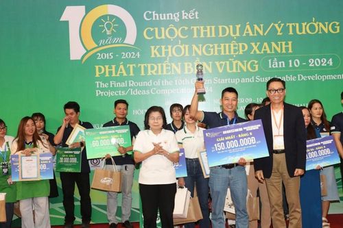 Sản phẩm phát triển xanh và thương mại hóa cao đạt giải khởi nghiệp