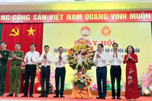Thôn Nhà Thờ mở hội Đại đoàn kết toàn dân