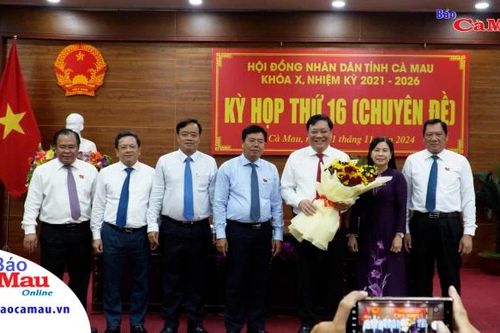 Ông Phạm Thành Ngại giữ chức danh Chủ tịch UBND tỉnh Cà Mau