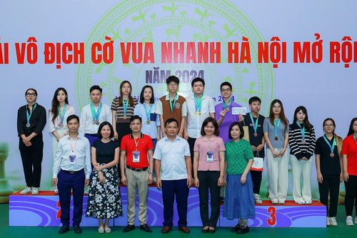 Xác định nhà vô địch ở giải cờ vua đông kỳ thủ nhất Việt Nam