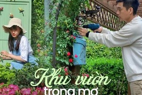 Cặp đôi dành 1 một năm để biến khoảng sân 120m2 thành một khu vườn xinh đẹp và lãng mạn