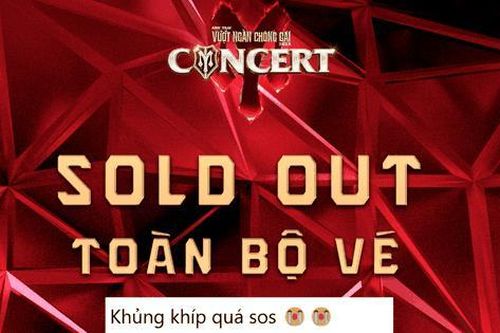 Concert Chông Gai D-2 'cháy vé' chưa đầy 1 giờ: Kỷ lục đi cùng nỗi buồn săn hụt vé