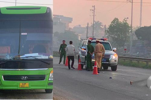 Tai nạn giao thông mới nhất 12/11/2024: bị xe khách tông văng cả chục mét
