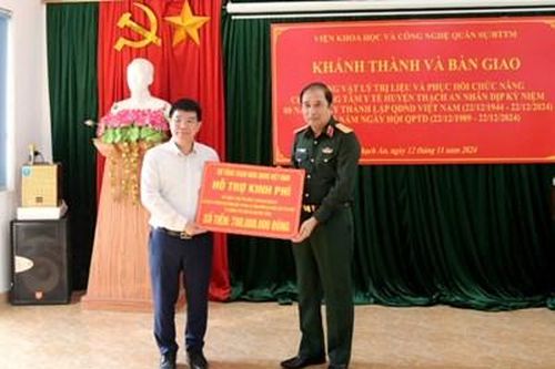 Bộ Tổng Tham mưu Quân đội nhân dân Việt Nam tổ chức nhiều hoạt động chính sách tại Cao Bằng