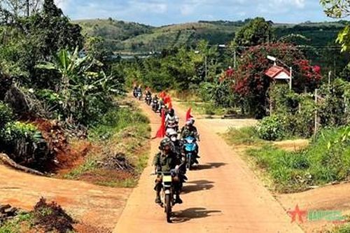 Trung đoàn 726: Ra quân bảo đảm an ninh trật tự ngày mùa thu hoạch nông sản