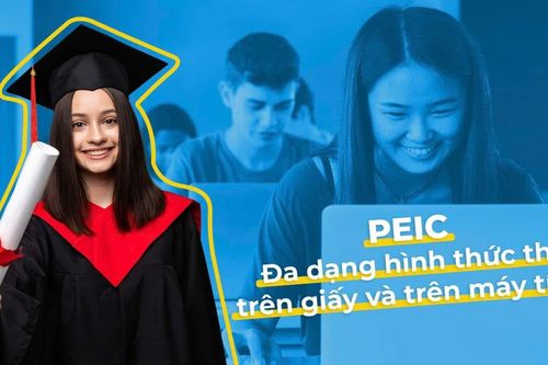 Bài thi PEIC trên máy tính mở ra nhiều cơ hội cho thí sinh Việt Nam