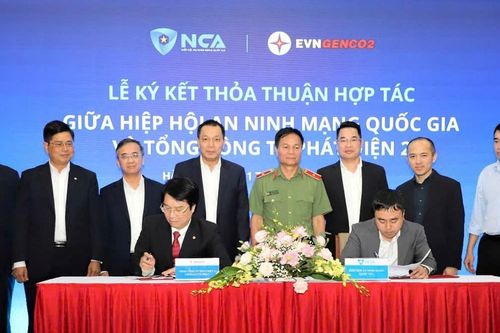EVNGENCO2 ký kết thỏa thuận hợp tác với Hiệp hội An ninh mạng Quốc gia
