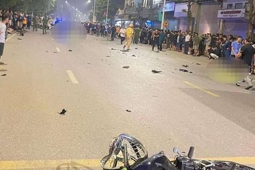 Vụ 3 xe máy va chạm làm 4 người thương vong ở Hà Nội: Tất cả đều là học sinh, chưa có giấy phép lái xe