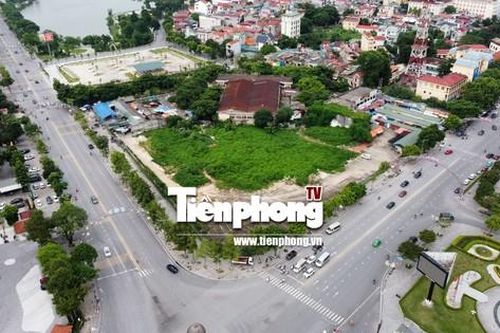 Cận cảnh khu 'đất vàng' xây Tháp Hùng Vương