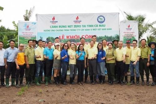 'Cánh rừng Net Zero' của PVEP-POC: Hành trình trồng rừng hướng tới tương lai bền vững
