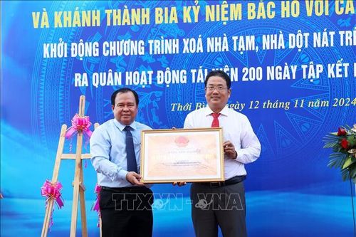 Phát huy giá trị di tích lịch sử gắn với Bác Hồ và sự kiện 70 năm tập kết ra Bắc