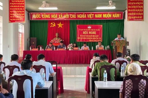 Đại biểu HĐND tỉnh Gia Lai tiếp xúc cử tri xã Ya Ma