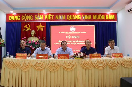 Đại biểu HĐND tỉnh và TP. Nha Trang tiếp xúc cử tri 6 xã, phường