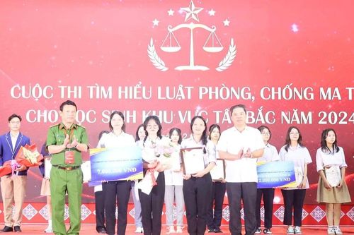 Trường THPT Dân tộc nội trú tỉnh giành giải Nhất vòng loại Cuộc thi Tìm hiểu Luật Phòng, chống ma túy cho học sinh khu vực Tây Bắc