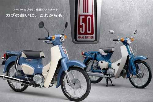Honda sắp ngừng sản xuất xe máy huyền thoại Super Cub 50