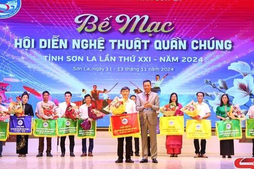 Hội diễn nghệ thuật quần chúng tỉnh Sơn La năm 2024 thành công tốt đẹp