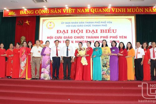 Đại hội Hội Cựu giáo chức TP. Phổ Yên lần thứ V