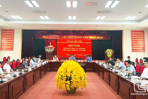 TP. Sông Công: Phấn đấu giải phóng mặt bằng trên 130ha thực hiện các dự án