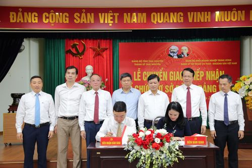 Chuyển giao Đảng bộ Công ty Nhiệt điện Cao Ngạn về trực thuộc Đảng ủy Tổng Công ty Điện lực - TKV