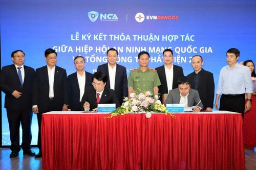 EVNGENCO2 kết thỏa thuận hợp tác với Hiệp hội An ninh mạng Quốc gia