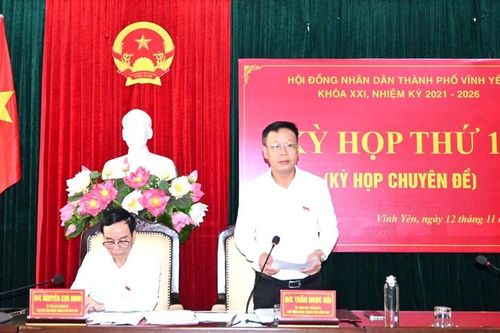 Vĩnh Yên (Vĩnh Phúc): Điều chỉnh, bổ sung một số dự án đầu tư công trên địa bàn thành phố