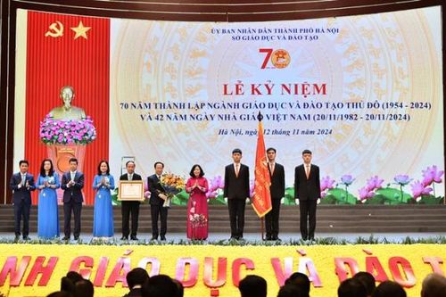 Giáo dục Thủ đô tiếp tục là mẫu mực và giữ vai trò tiên phong