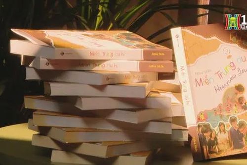 Trẻ em viết 'Miền Trung du hí' cho trẻ em