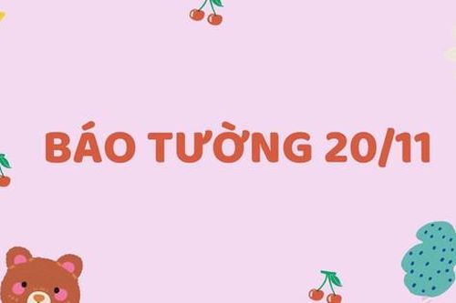 Mẫu báo tường 20/11 độc đáo và ấn tượng
