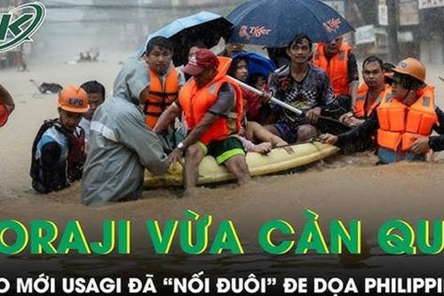 Toraji vừa càn quét chưa bao lâu, bão mới Usagi đã 'nối gót' đe dọa Philippines