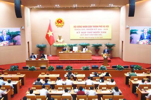 Hà Nội: dự kiến xem xét, thông qua 13 nghị quyết chuyên đề triển khai Luật Thủ đô