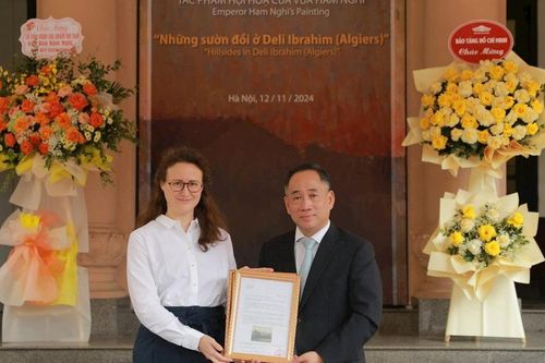Tranh của vua Hàm Nghi về Việt Nam