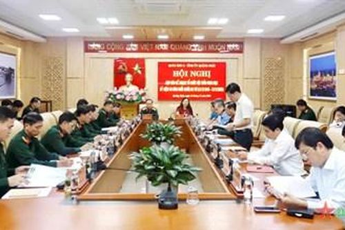 Quân khu 5 và tỉnh Quảng Ngãi họp bàn kế hoạch tổ chức hội thảo kỷ niệm 80 năm khởi nghĩa Ba Tơ