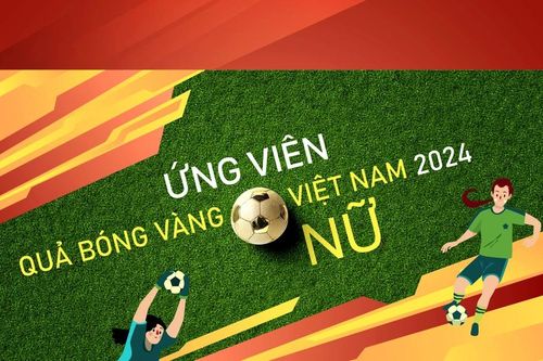 Quả bóng vàng Việt Nam 2024: Ứng viên Quả bóng vàng nữ