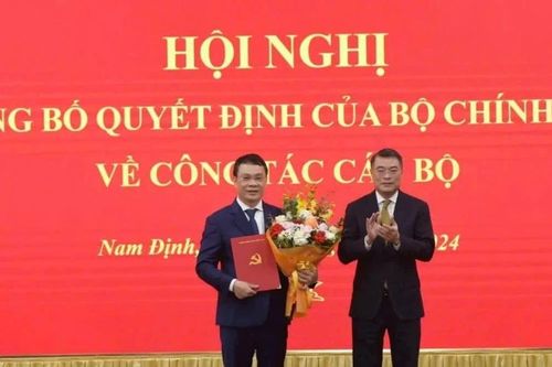 Đồng chí Đặng Khánh Toàn giữ chức Bí thư Tỉnh ủy Nam Định
