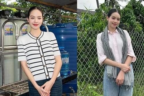 Nhan sắc đời thường ngọt ngào của Hoa hậu Quốc tế Thanh Thủy