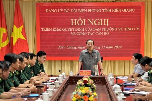 Đại tá Phạm Văn Thắng giữ chức Phó Bí thư Đảng ủy BĐBP tỉnh Kiên Giang