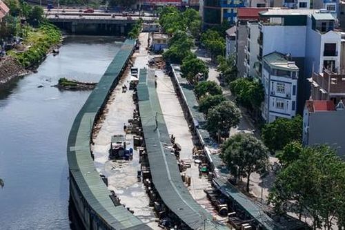Hà Nội: Chợ 'đầu mối' La Khê xây trên đất công trình thủy lợi hơn 10 năm không ai biết?
