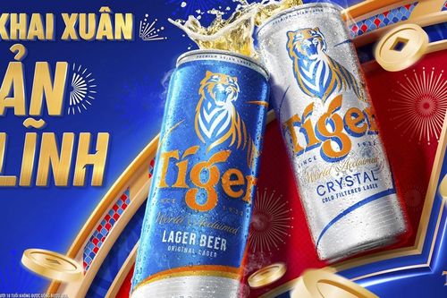 Tiger Beer chuyển mình bản lĩnh với diện mạo mới