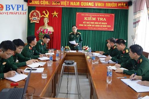 VKSQS Trung ương kiểm tra toàn diện tại VKSQS khu vực 23