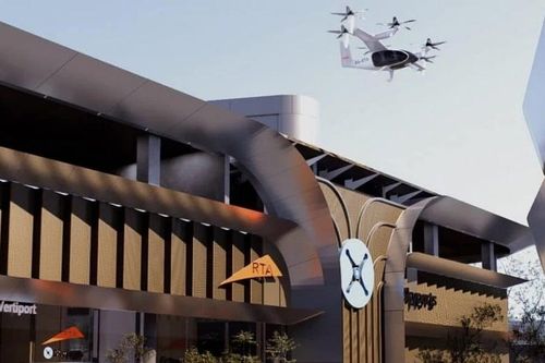 UAE xây dựng cảng đỗ chuyên biệt đầu tiên dành cho taxi bay
