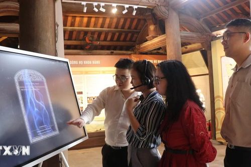 Bắc Ninh: Ứng dụng thực tế ảo, AI trong triển lãm về Văn Miếu