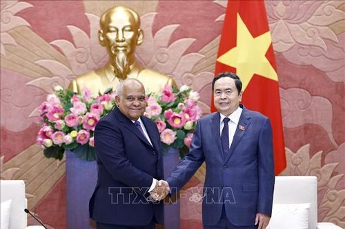Chủ tịch Quốc hội Trần Thanh Mẫn tiếp Đại sứ Cuba